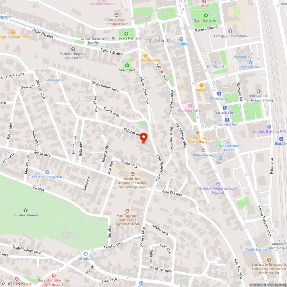 Tönkrement közmű - Kálváriahegy bejelentés helye