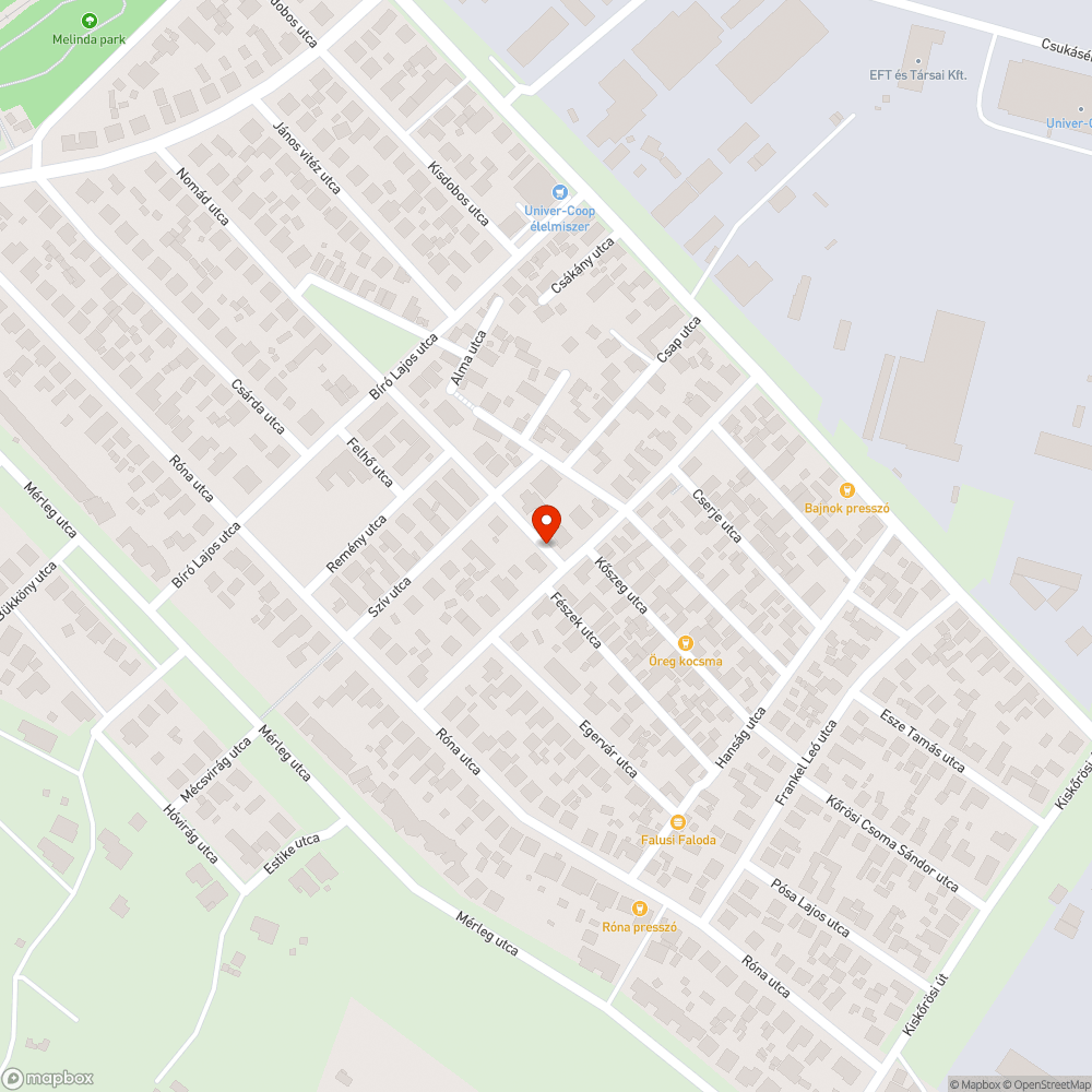 Közterületen hagyott szemét bejelentés helye