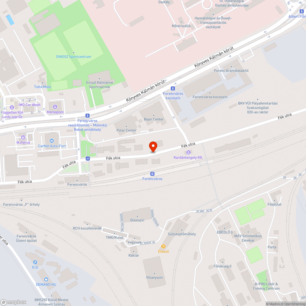 Szemetes a Fék utca bejelentés helye