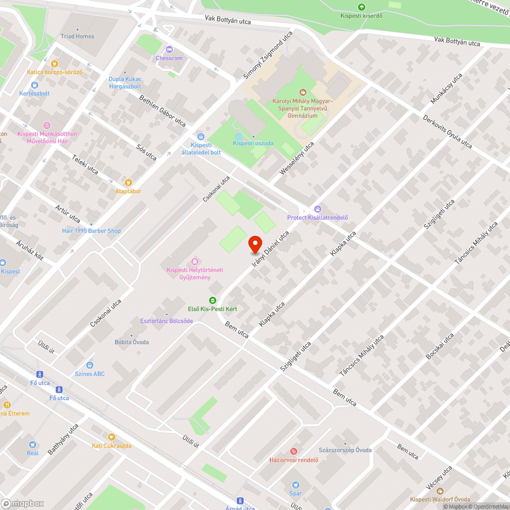 Suzuki S bejelentés helye