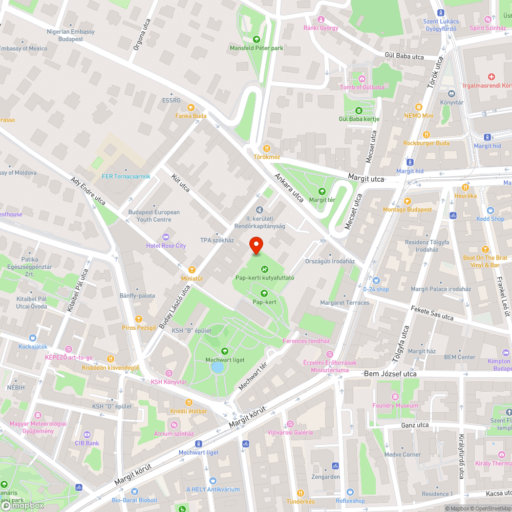 Betemetetlen árok a Papkerti kutyafuttatóban bejelentés helye