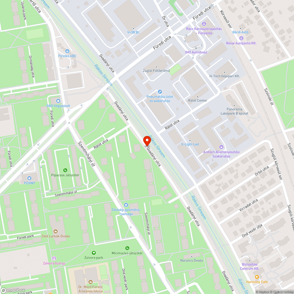 Kàtyú bejelentés helye