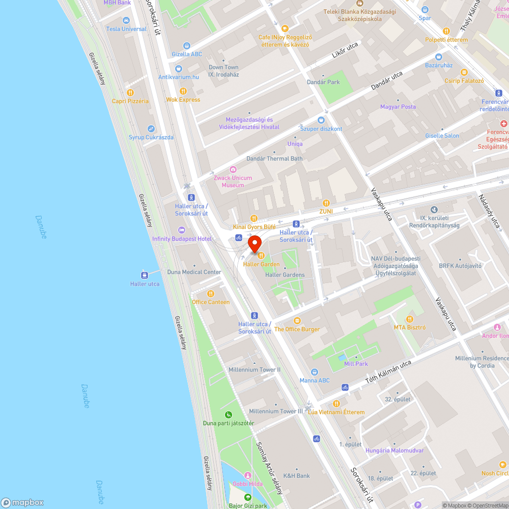 Bontódó kerékpár bejelentés helye