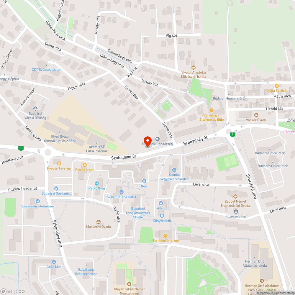 Nagyon mélyen besüllyedő négyzet bejelentés helye