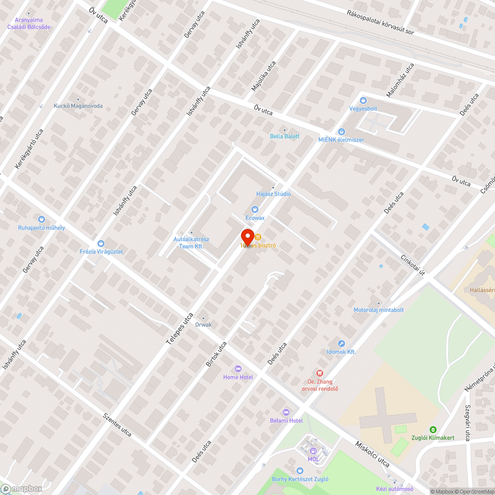 Elhagyatva bejelentés helye