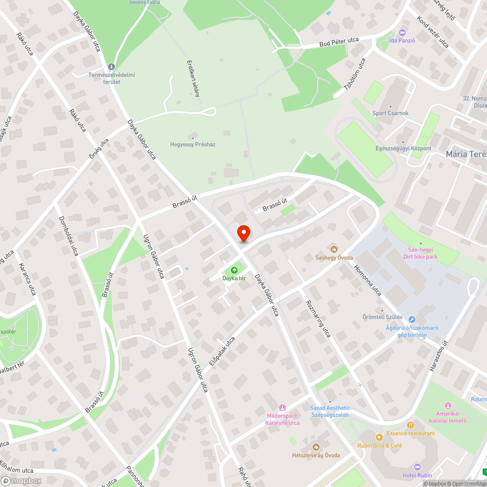 Zöldhulladék bejelentés helye