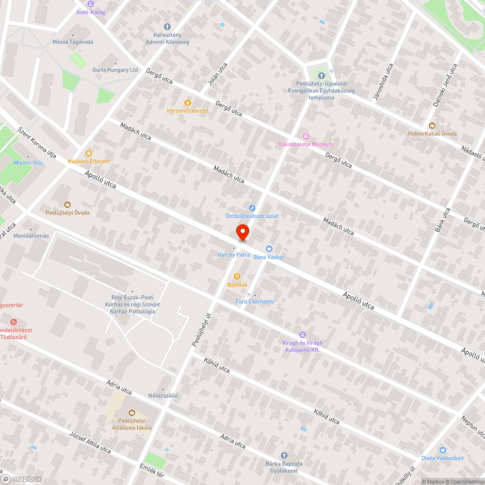 Elhagyatott Vito bejelentés helye