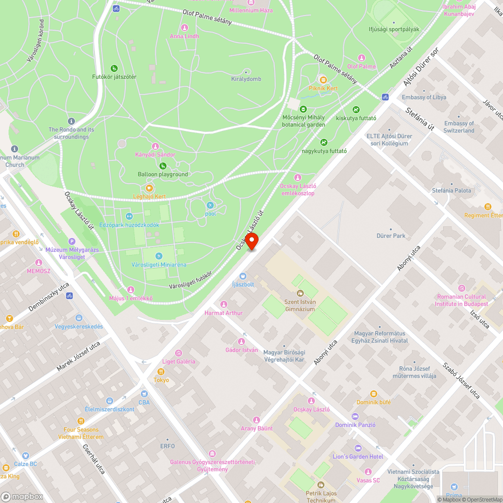 Szabálytalan várakozás bejelentés helye