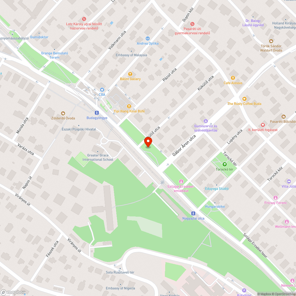 Alacsonyan lógó kábel bejelentés helye