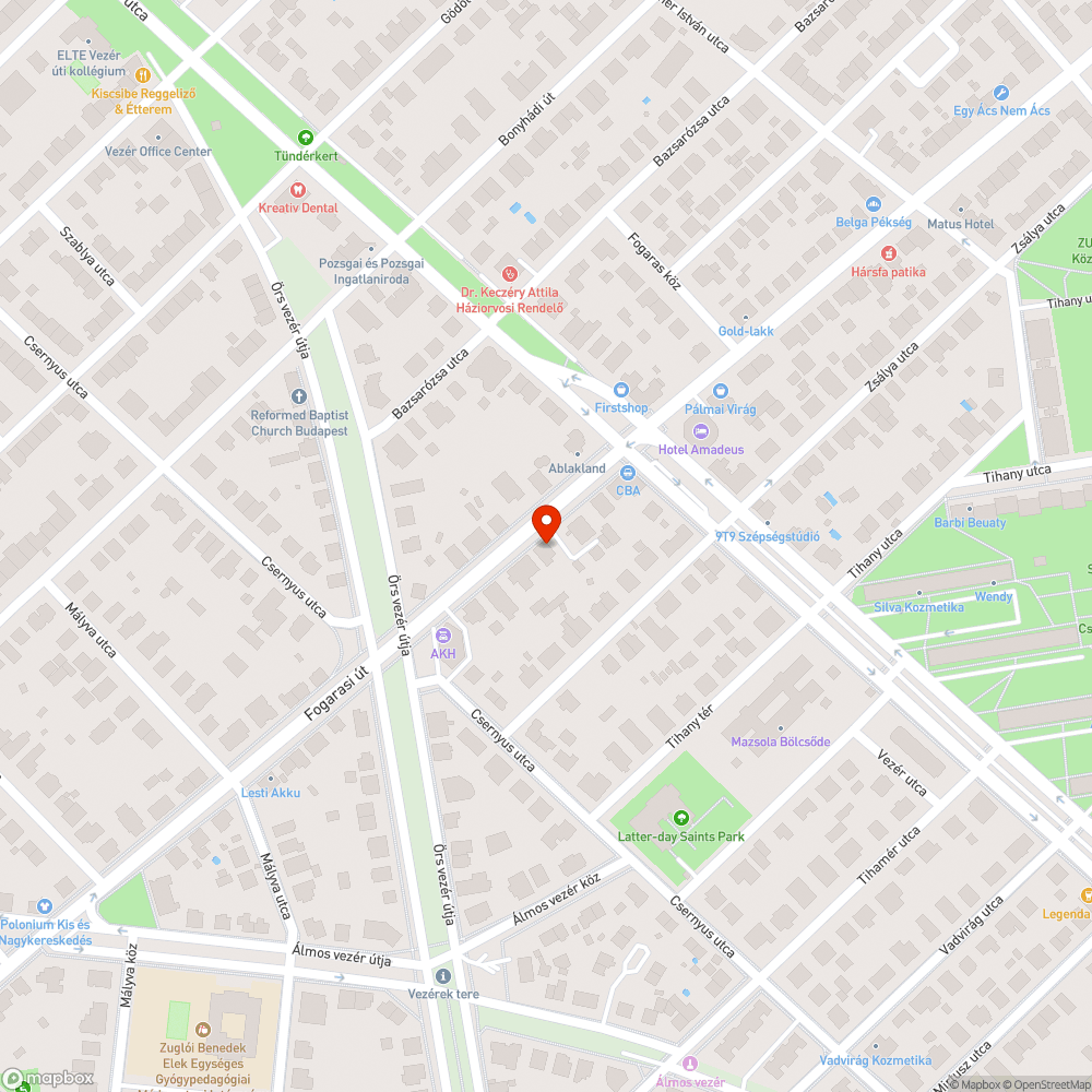 Megroppant oszlop bejelentés helye