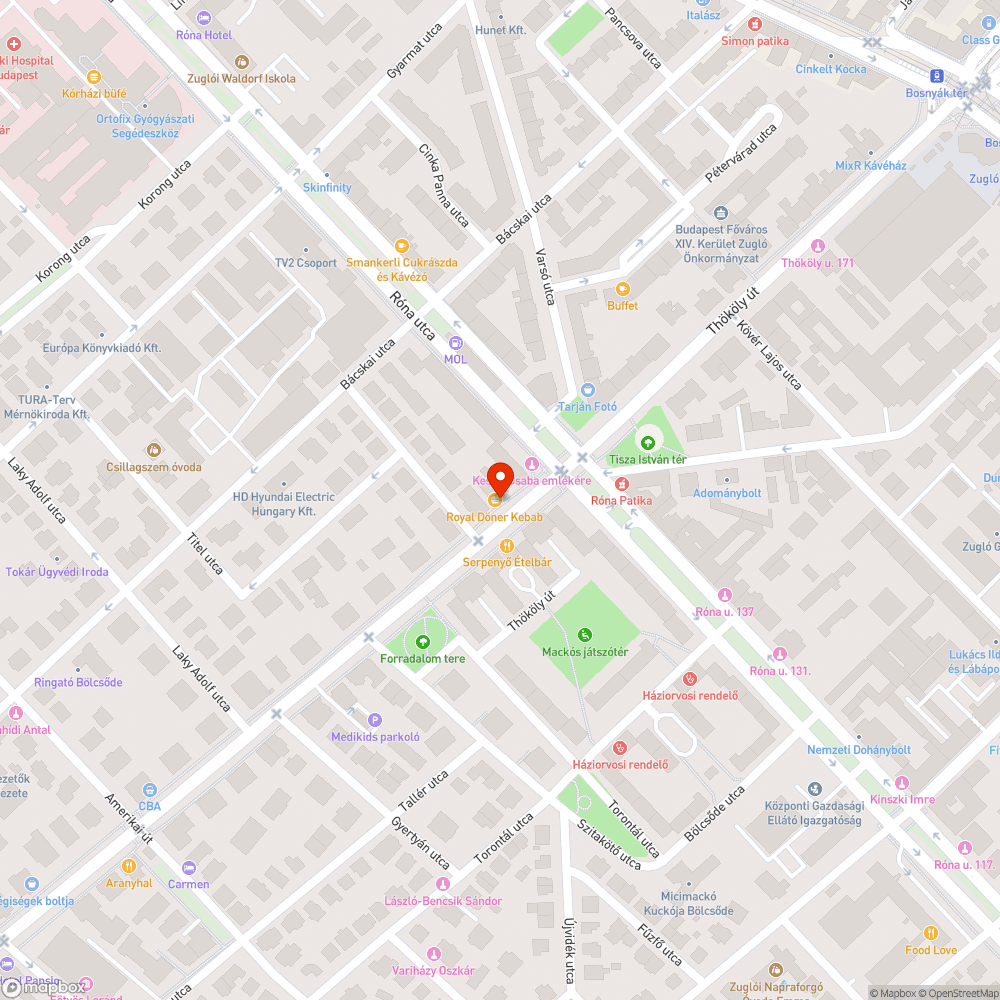 Cigicsikk takarítás a megállóban bejelentés helye