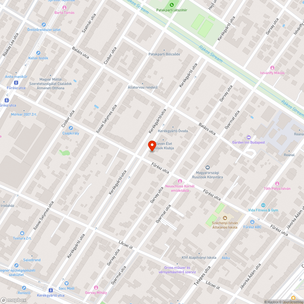 Gumikerekek bejelentés helye