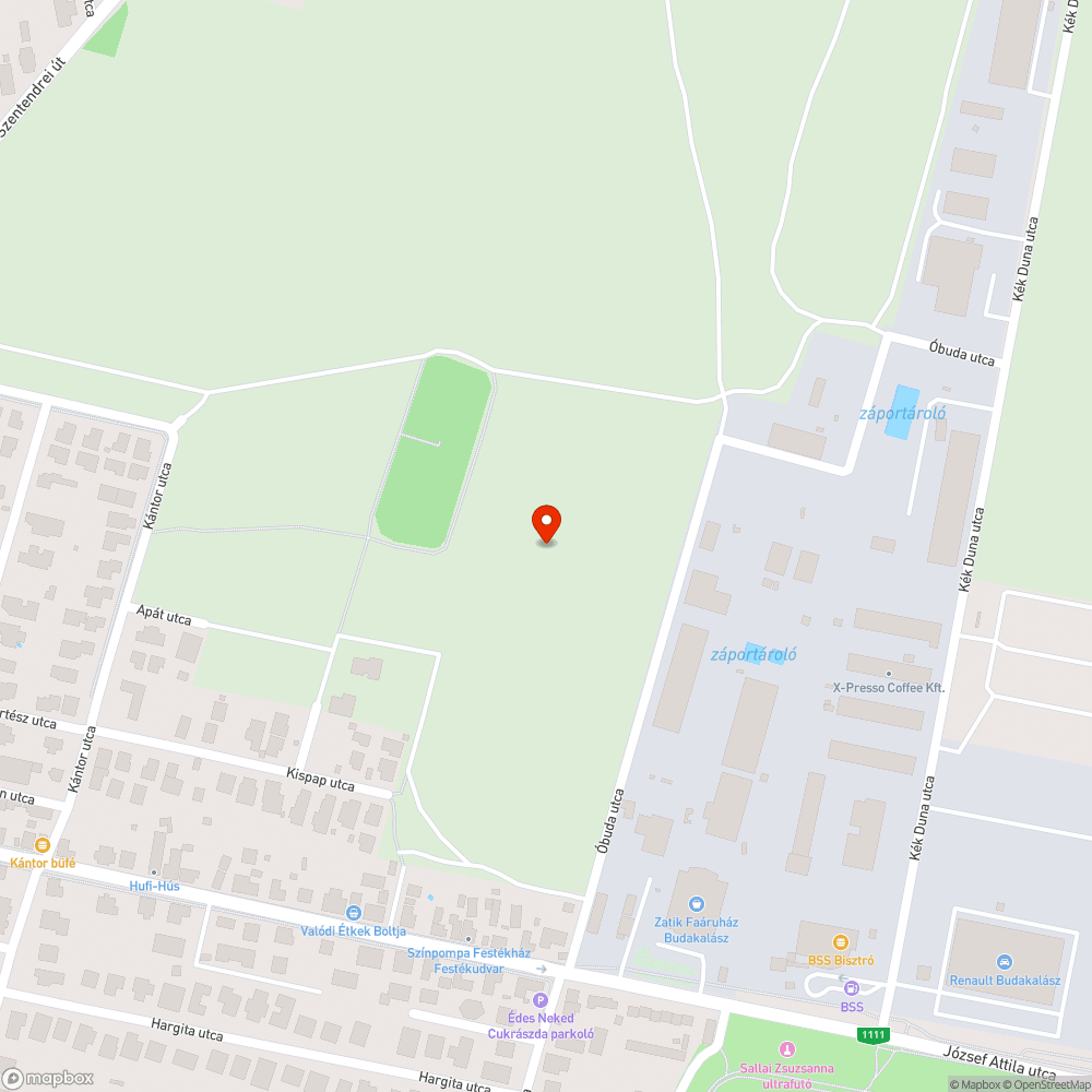 undorító szemétkupac Budakalász határában bejelentés helye