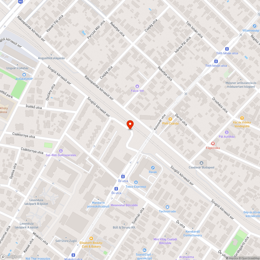 Szemétdomb bejelentés helye