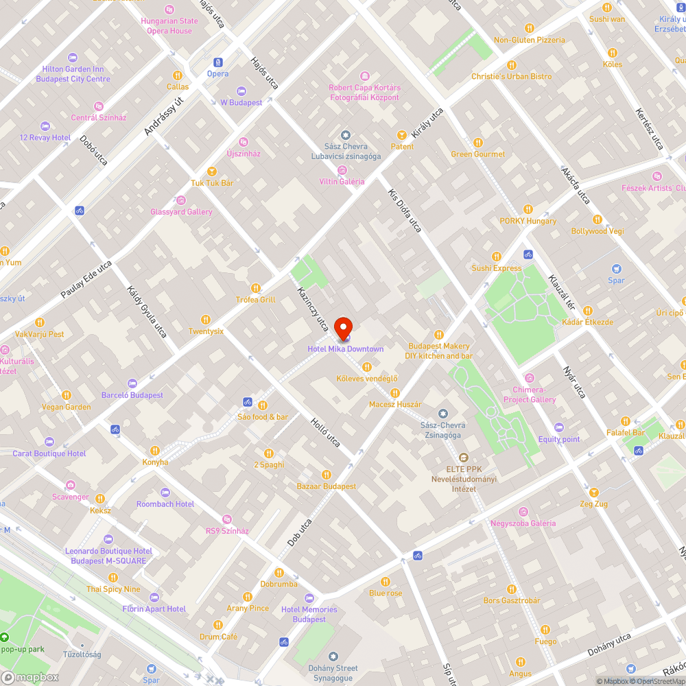 Akadály a járdán bejelentés helye