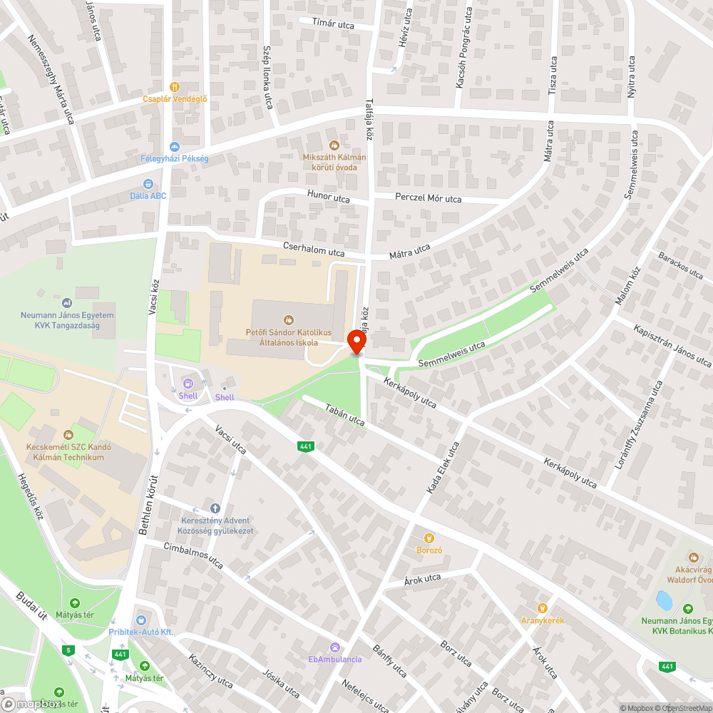 Rozsdás postaláda bejelentés helye