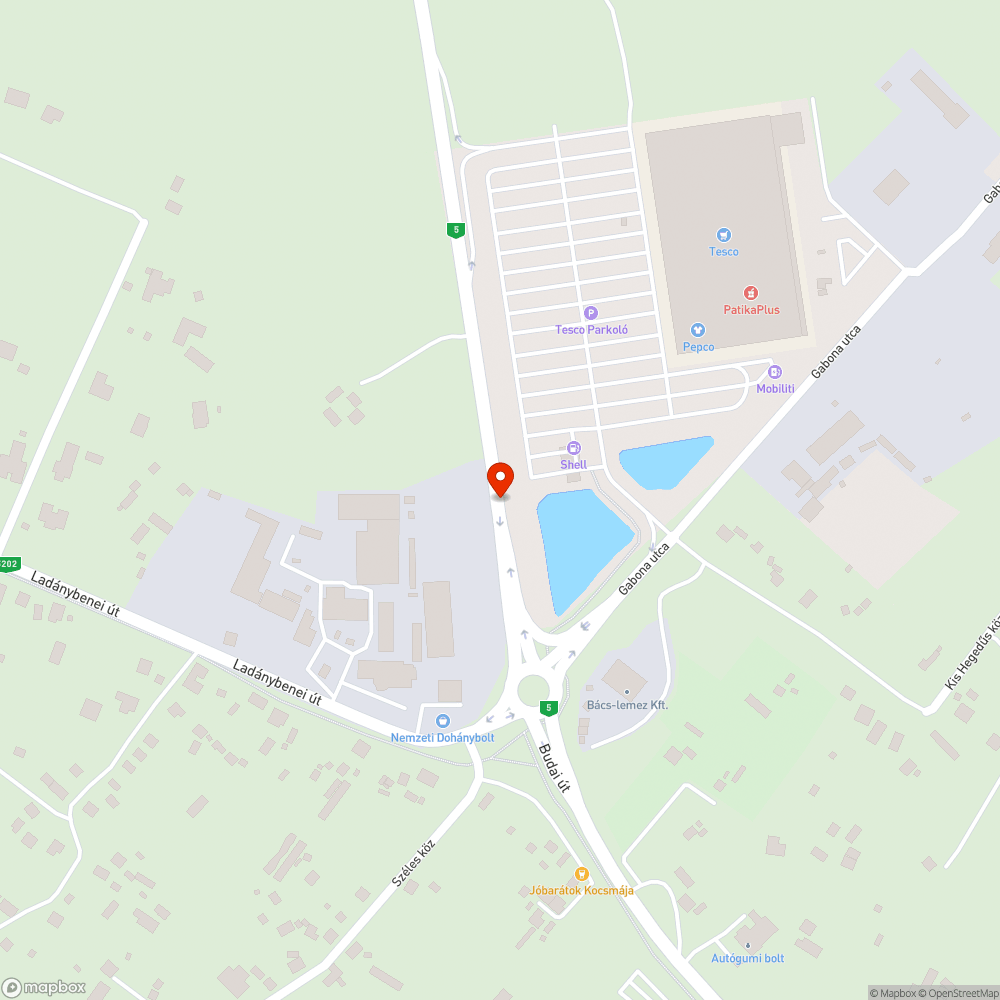 Nem ég a lámpá a főúton bejelentés helye