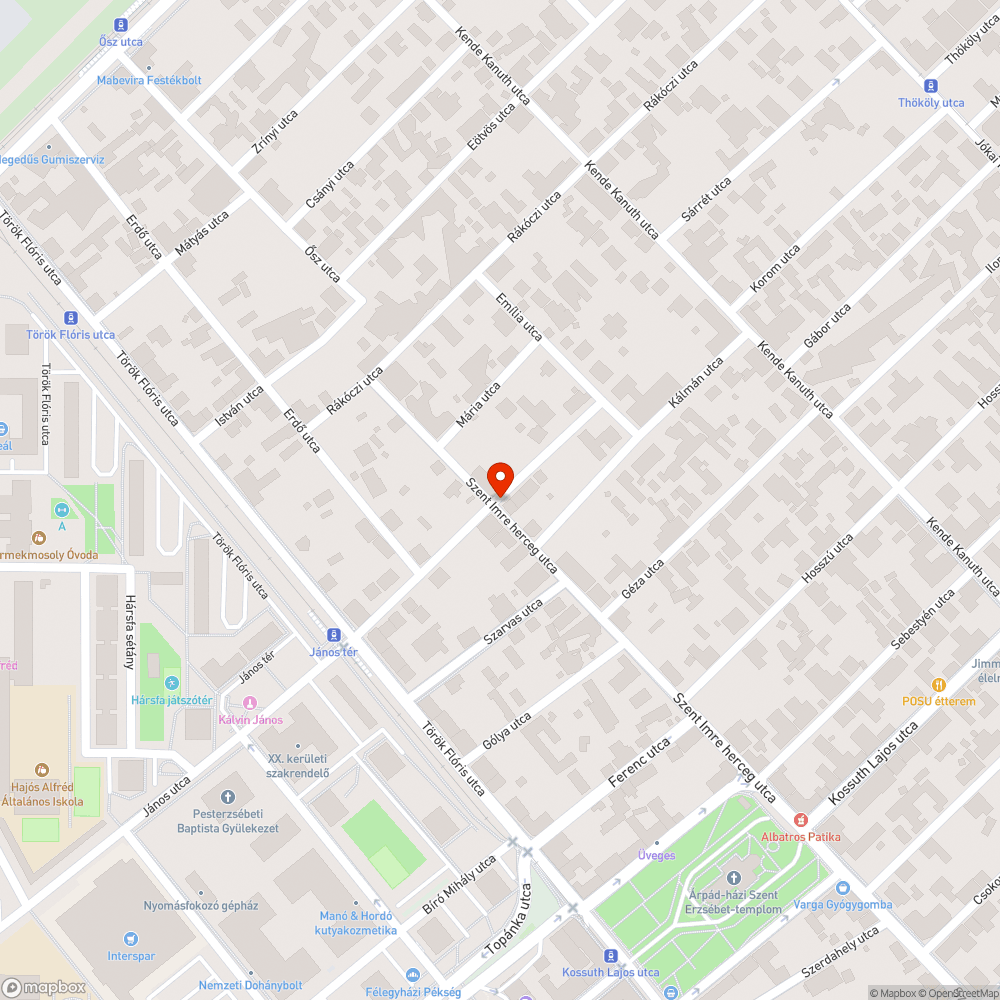 Elhagyott szemét bejelentés helye