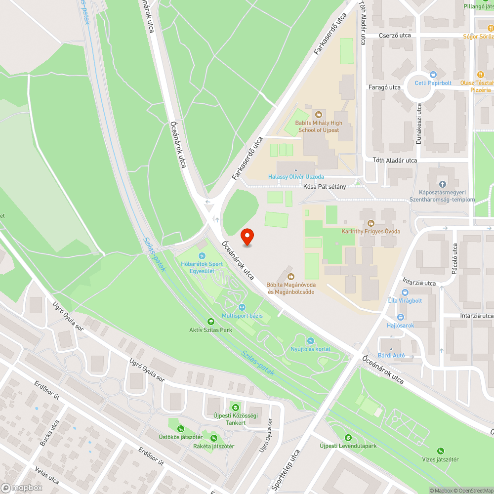 Lekopott a kerékpárút jelzés bejelentés helye