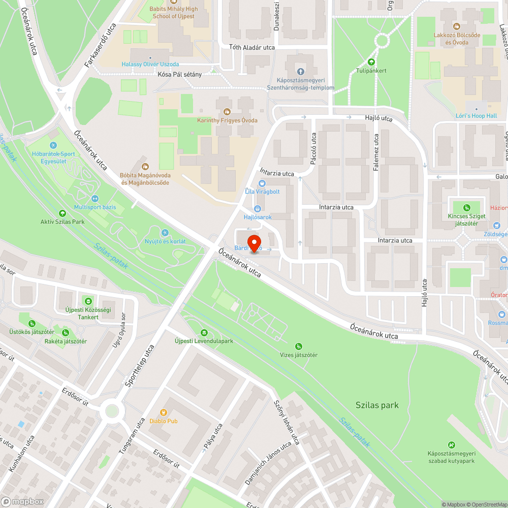 szétmálló beton növényládák bejelentés helye