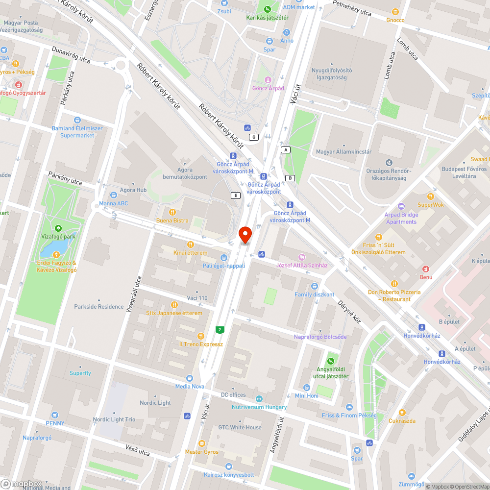 Felüljáró omlása bejelentés helye