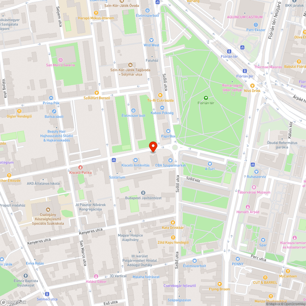 Fedlaphiba bejelentés helye