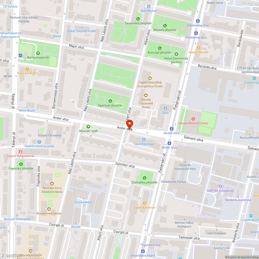 Kiszakított terelőoszlop bejelentés helye