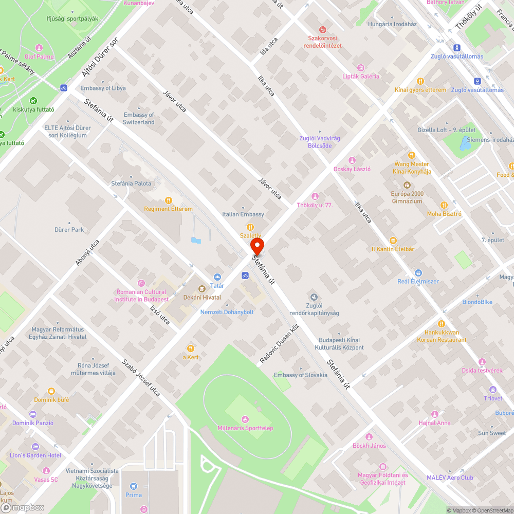 Betört fedél bejelentés helye