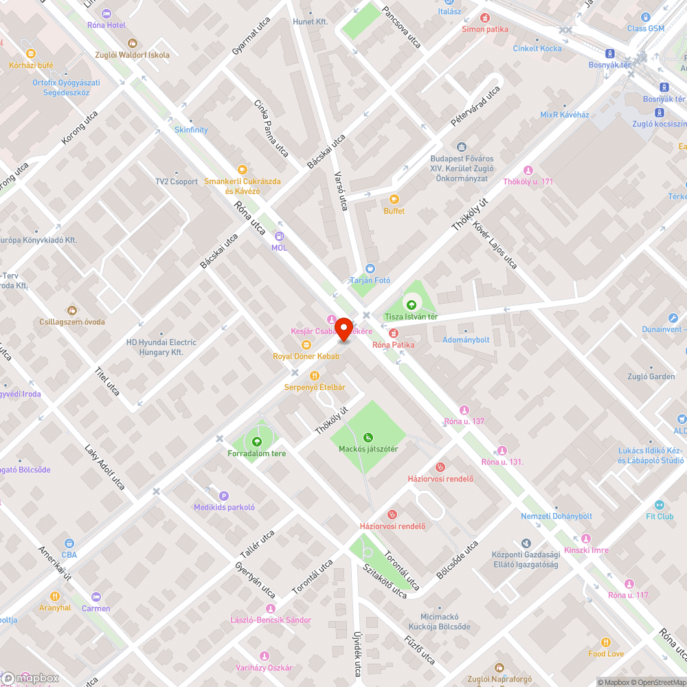 Töredezett fedlap bejelentés helye