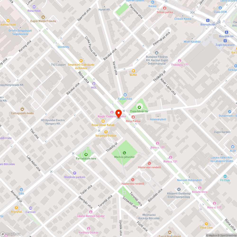 Töredezett fedlap bejelentés helye