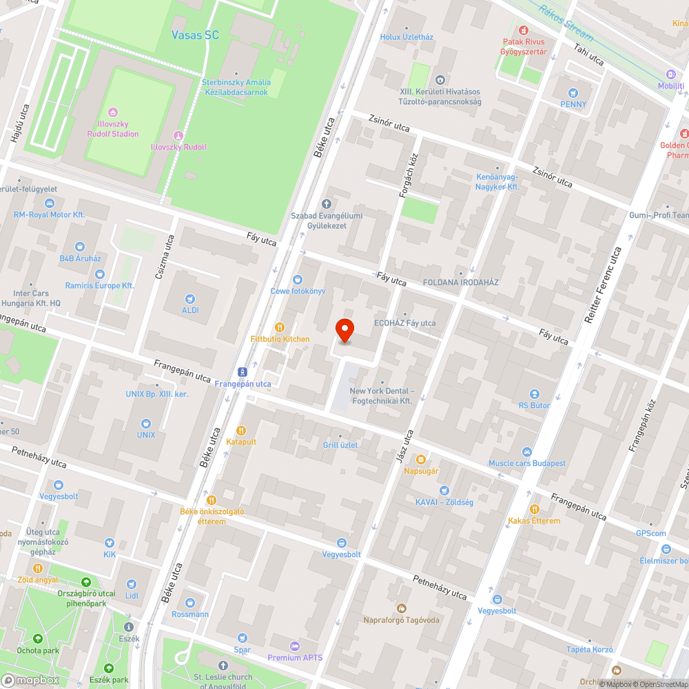 Elhagyott kábeldob bejelentés helye