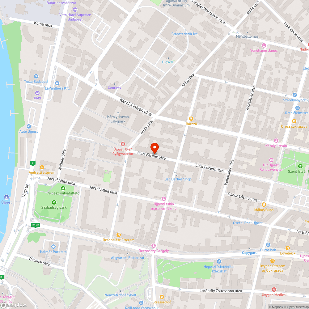 Dőlő fa bejelentés helye