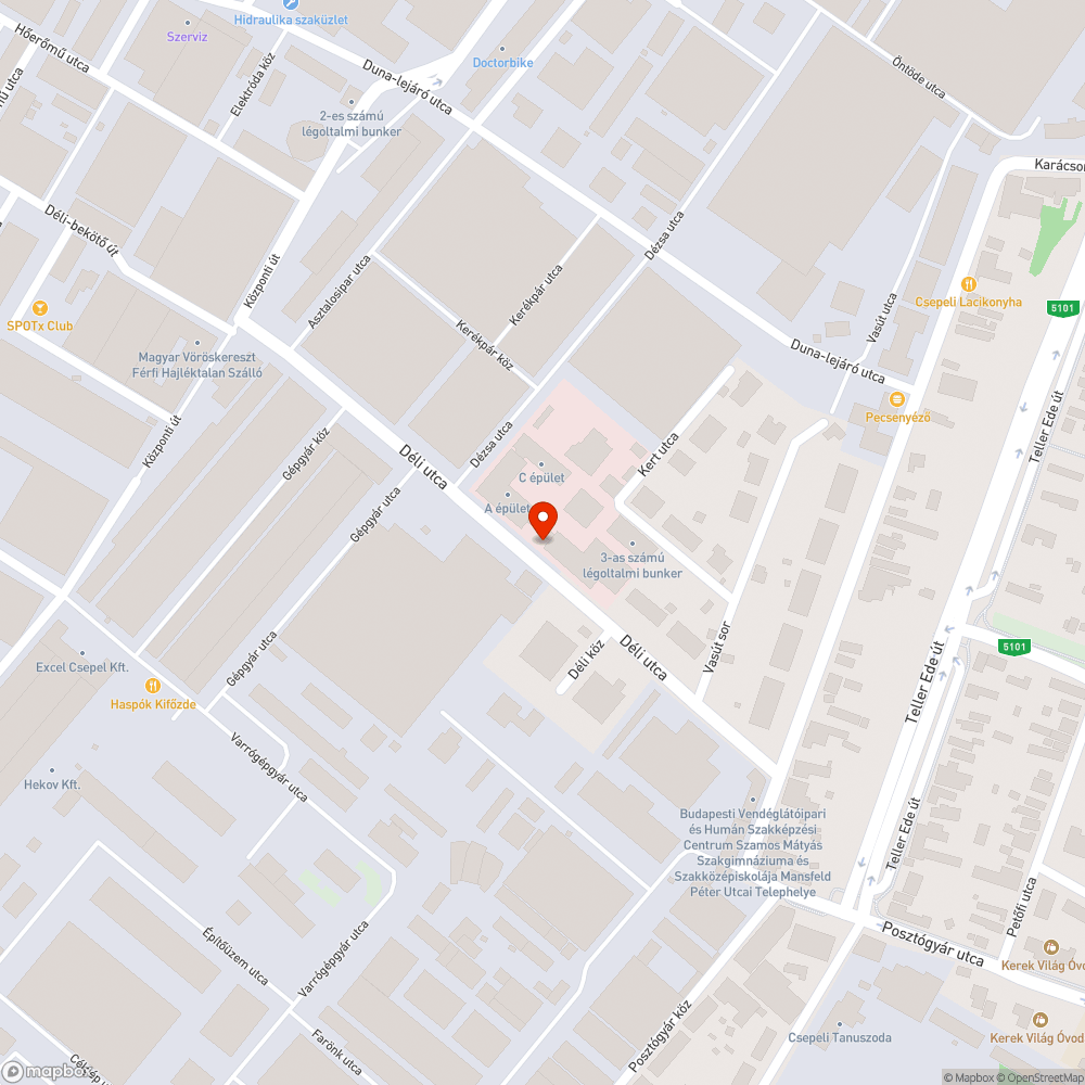 Lakókocsi bejelentés helye