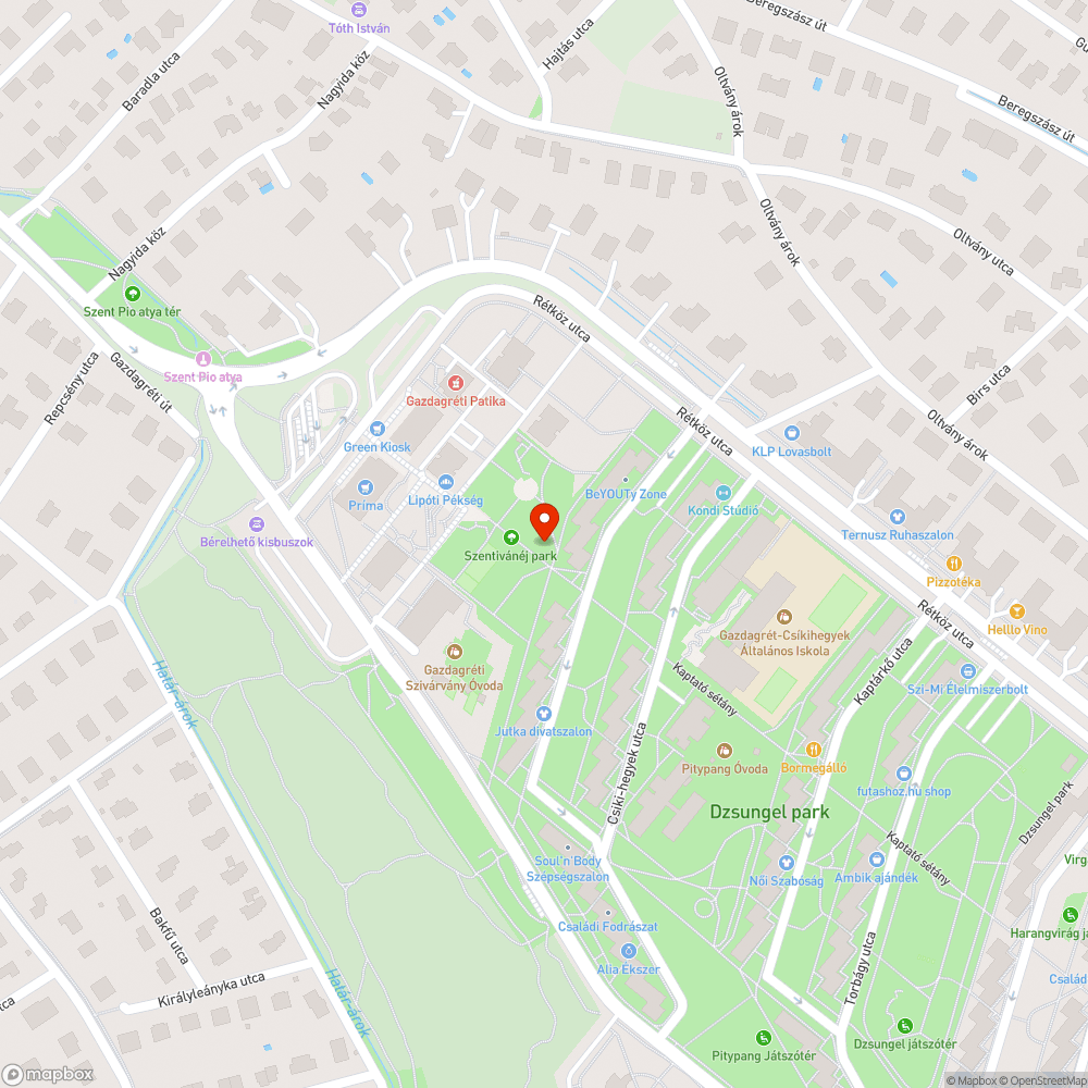 Megsüllyedt járda bejelentés helye