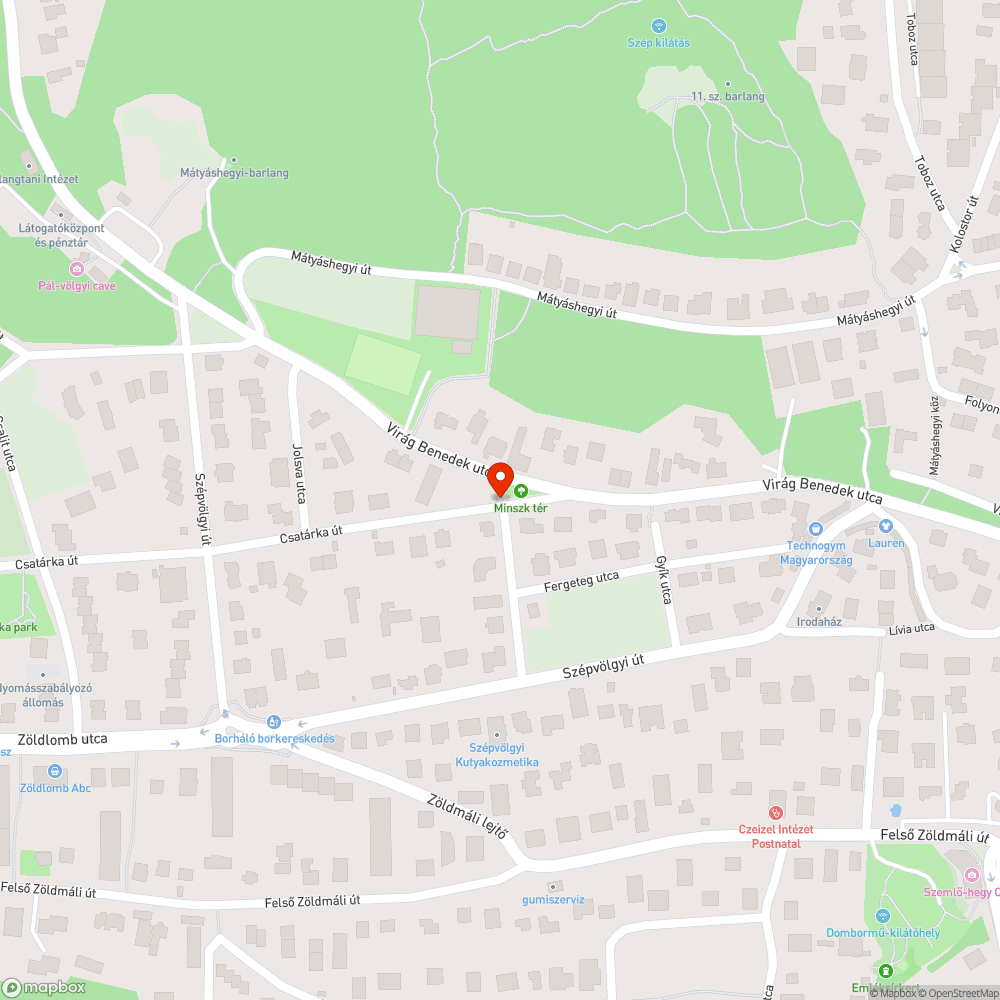 Elhagyott roncs jármű bejelentés helye