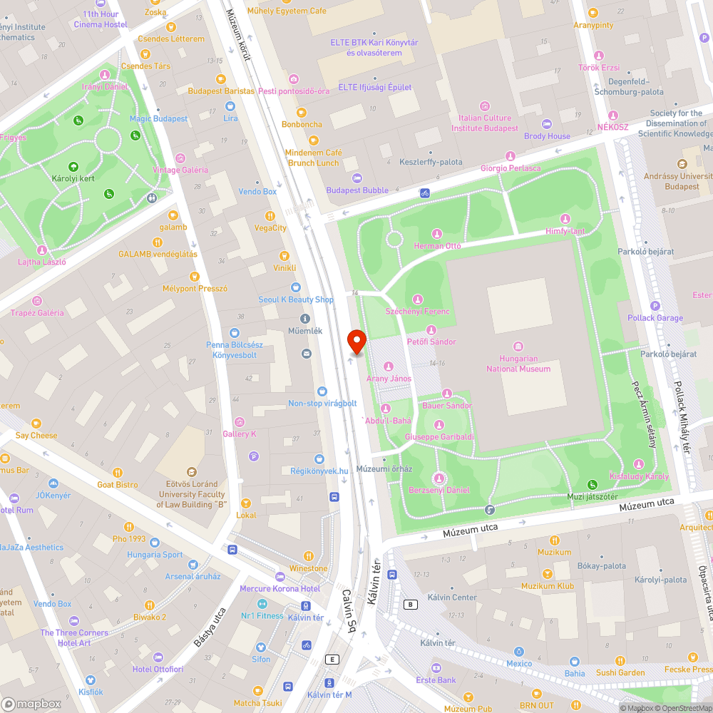 Elfordított kerékpáros számláló bejelentés helye