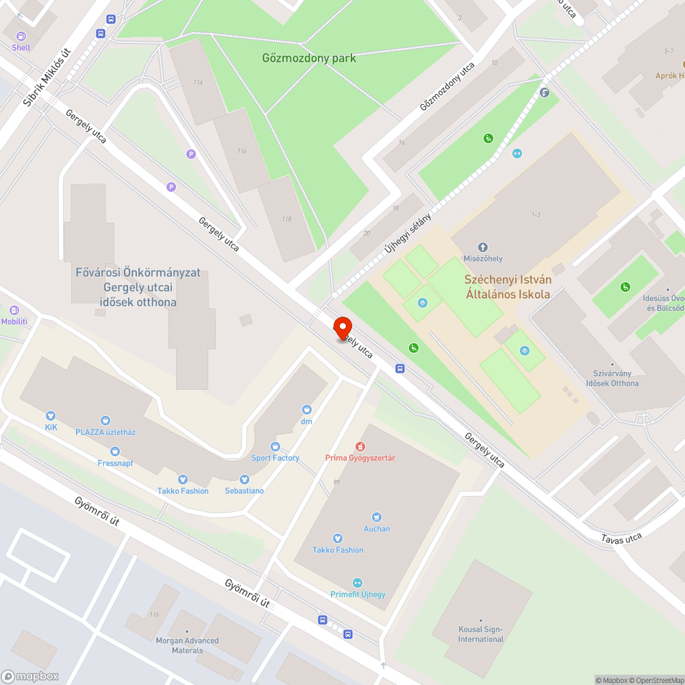 Borszasztó állapotú járda bejelentés helye