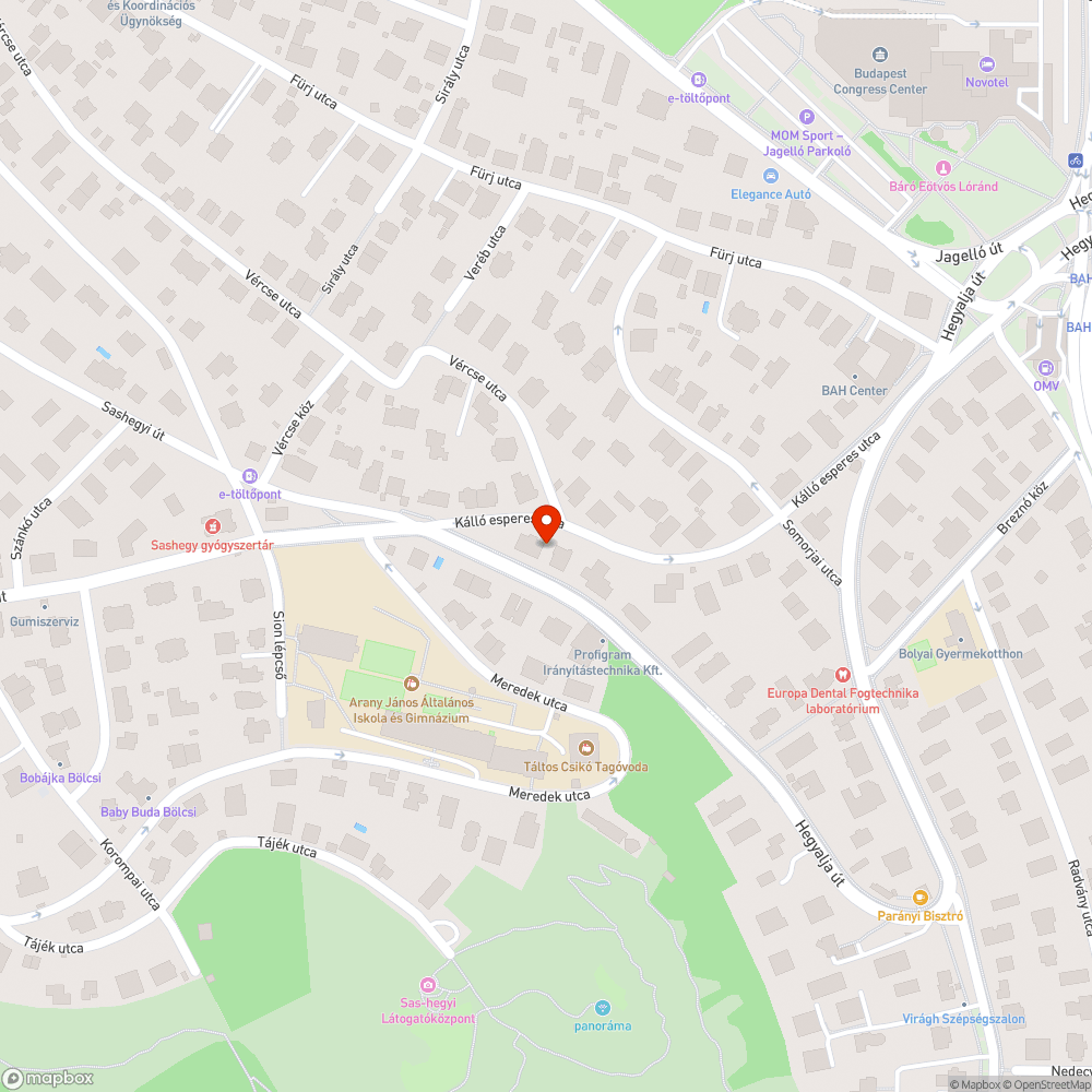 Elhagyott Mégane bejelentés helye