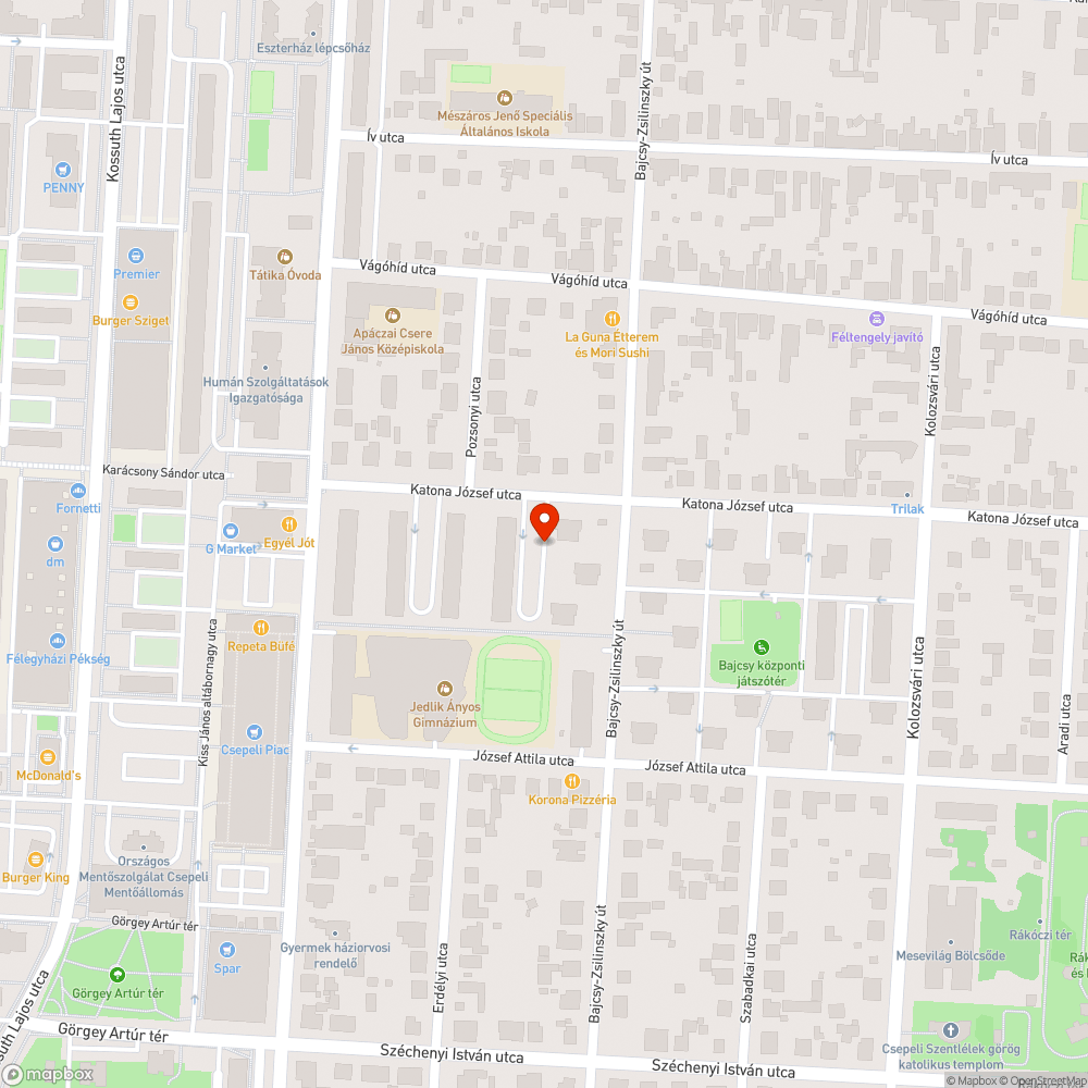 Elhagyott jármű. bejelentés helye