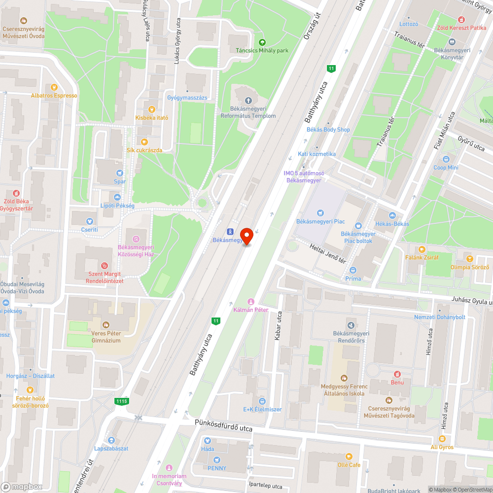 NNE-057 bejelentés helye