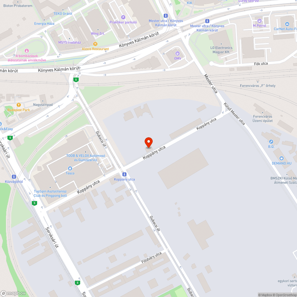 Megsüllyedt Forgalomirányitás fedlap bejelentés helye