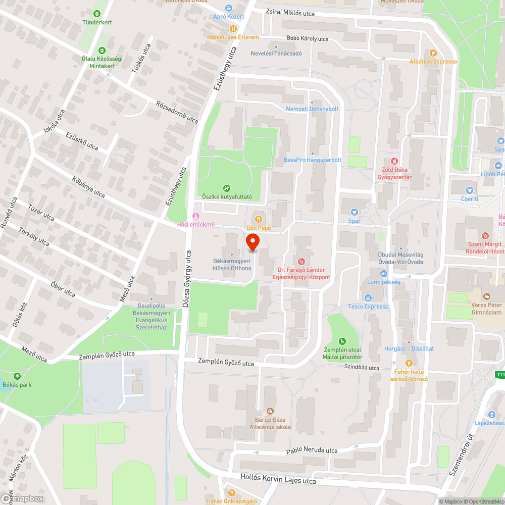 Itt felejtett tábla bejelentés helye