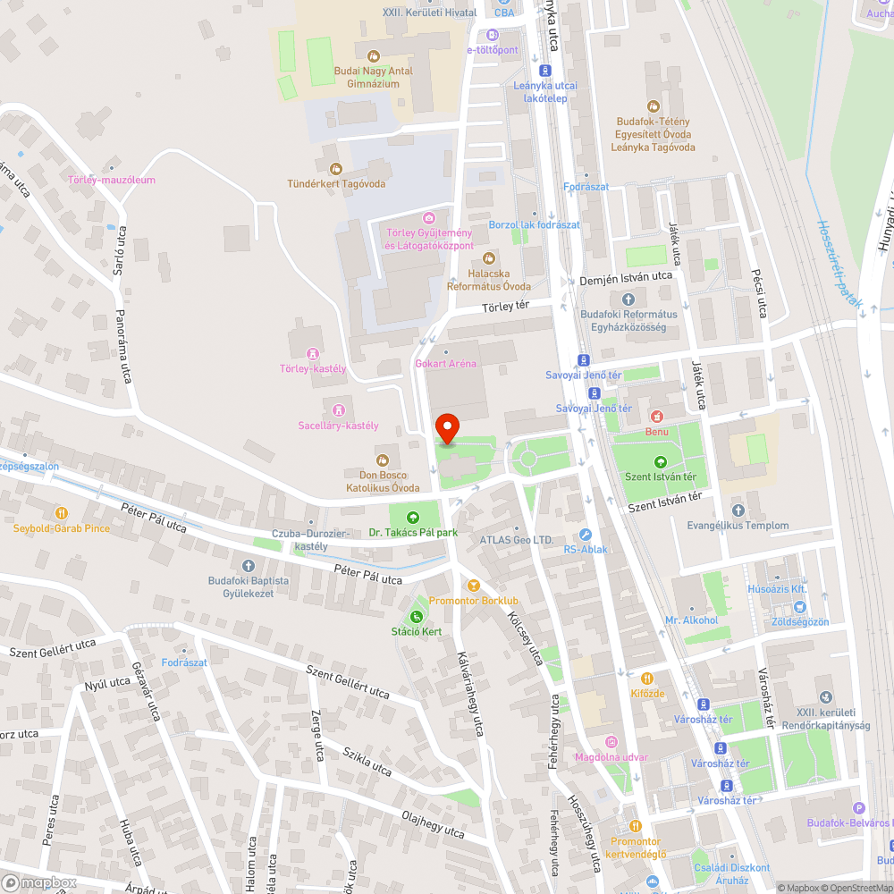 Desire path bejelentés helye