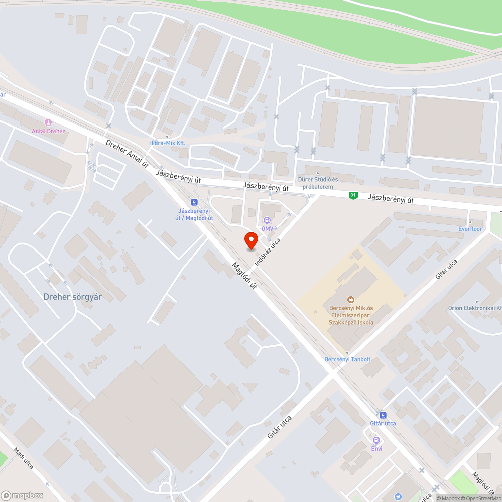 Területet elronditó graffitis építmény bejelentés helye