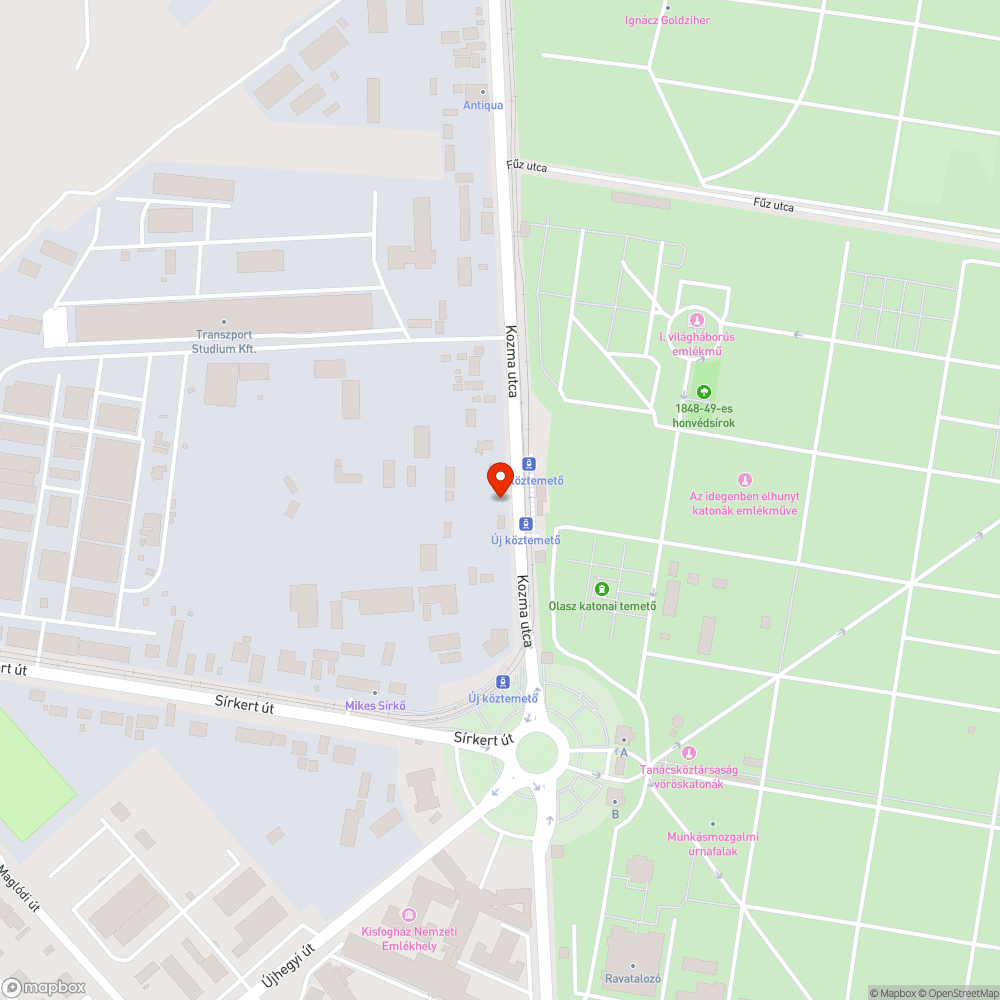 Beszakadt a járda bejelentés helye