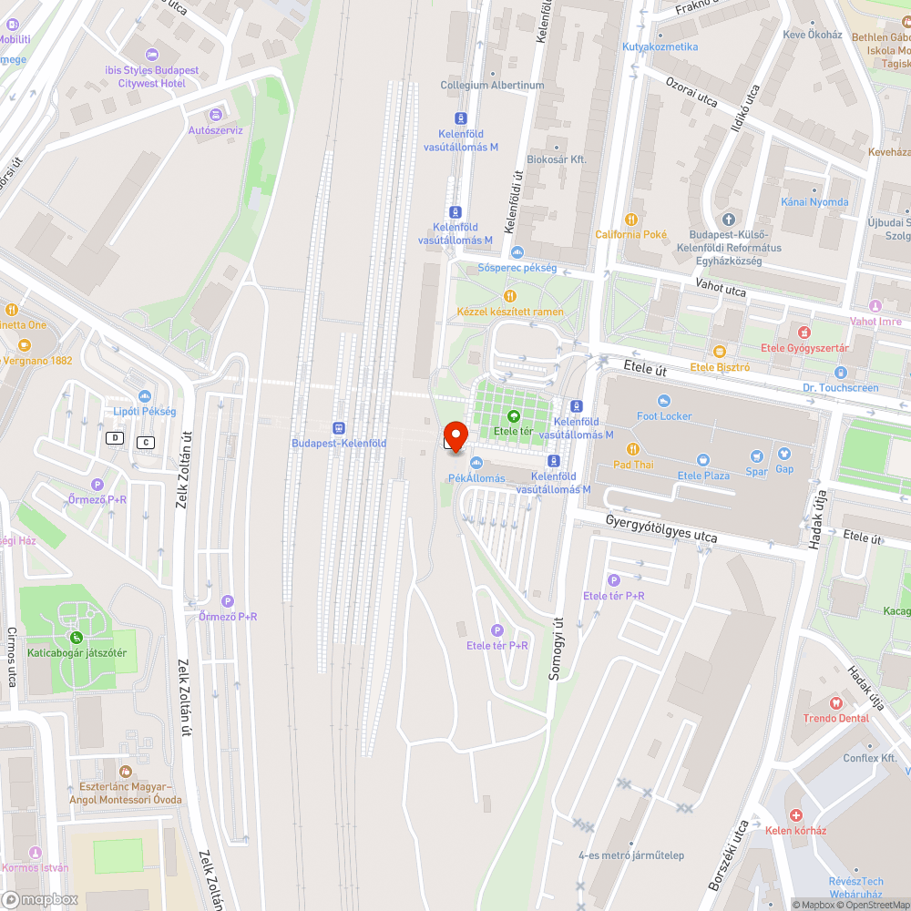 Utca probléma! bejelentés helye