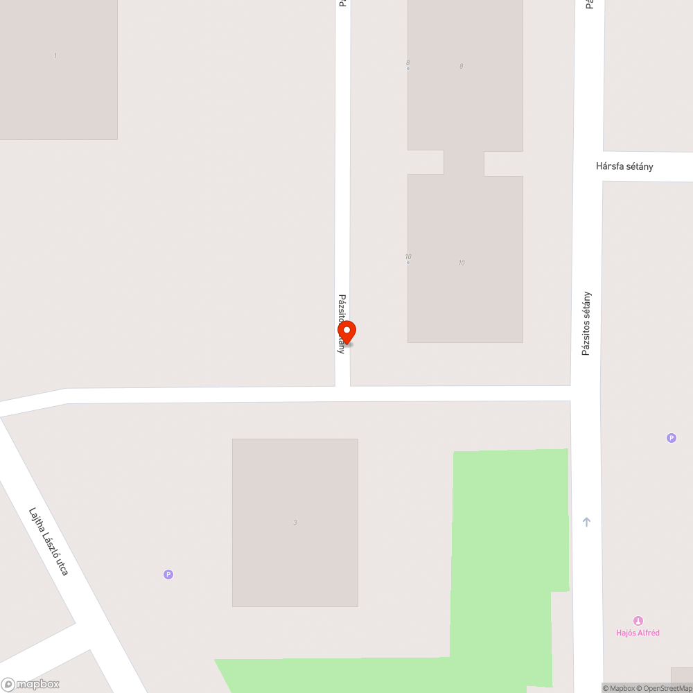 Kiégett lámpa bejelentés helye