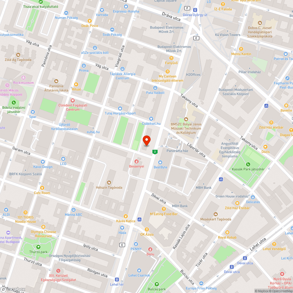 Fahiány bejelentés helye