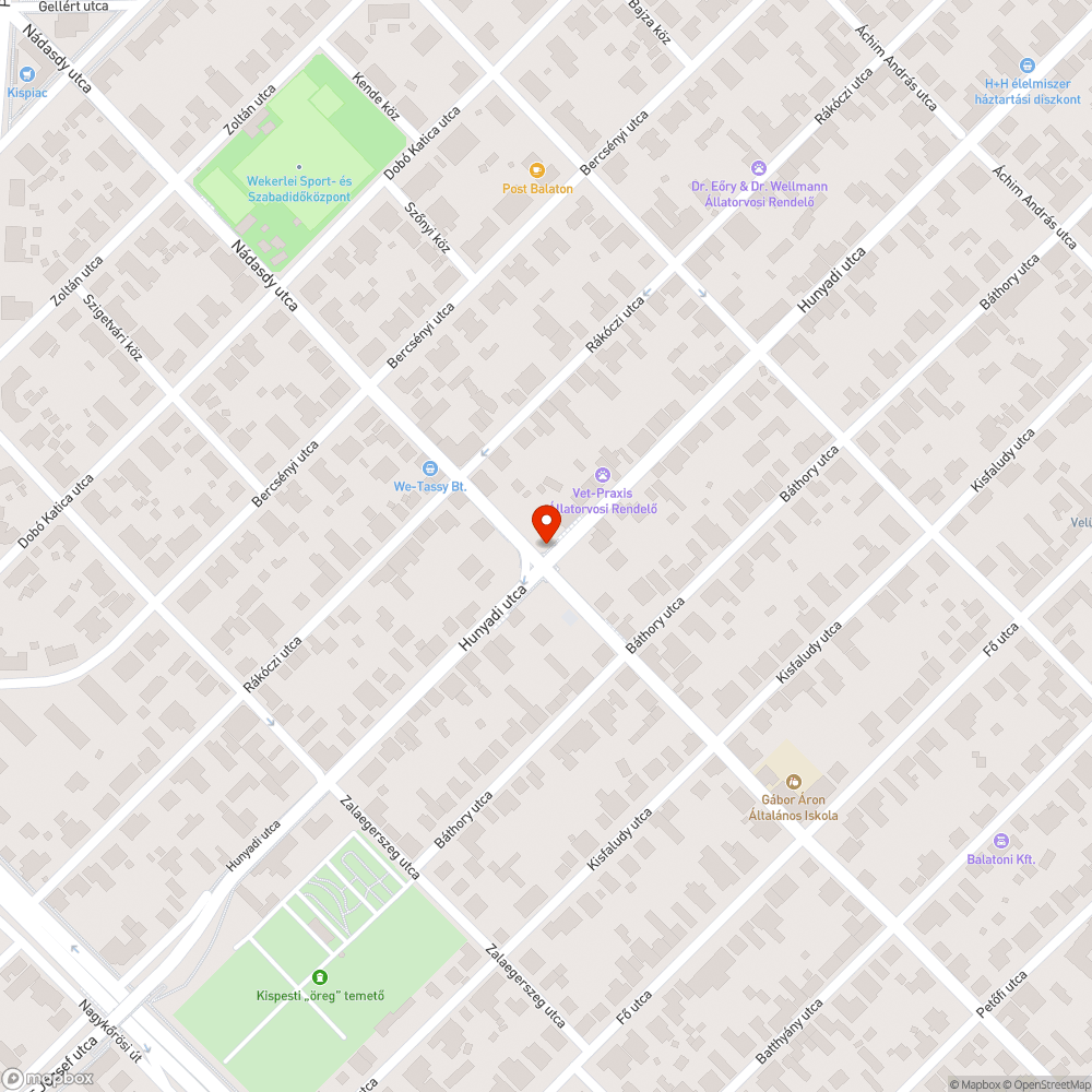 Túl alacsonyan lévő tábla bejelentés helye