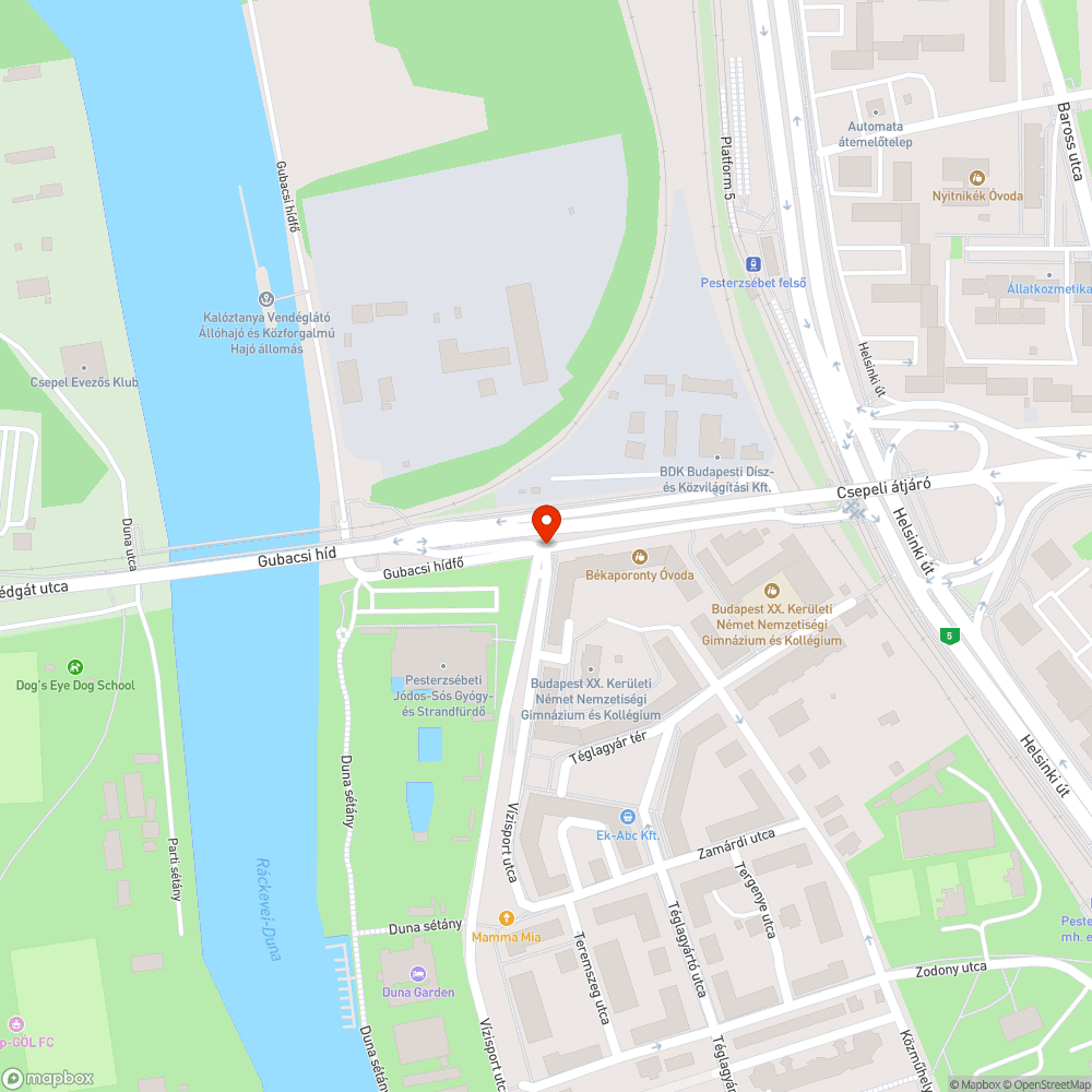 Kicsapott stop tábla bejelentés helye